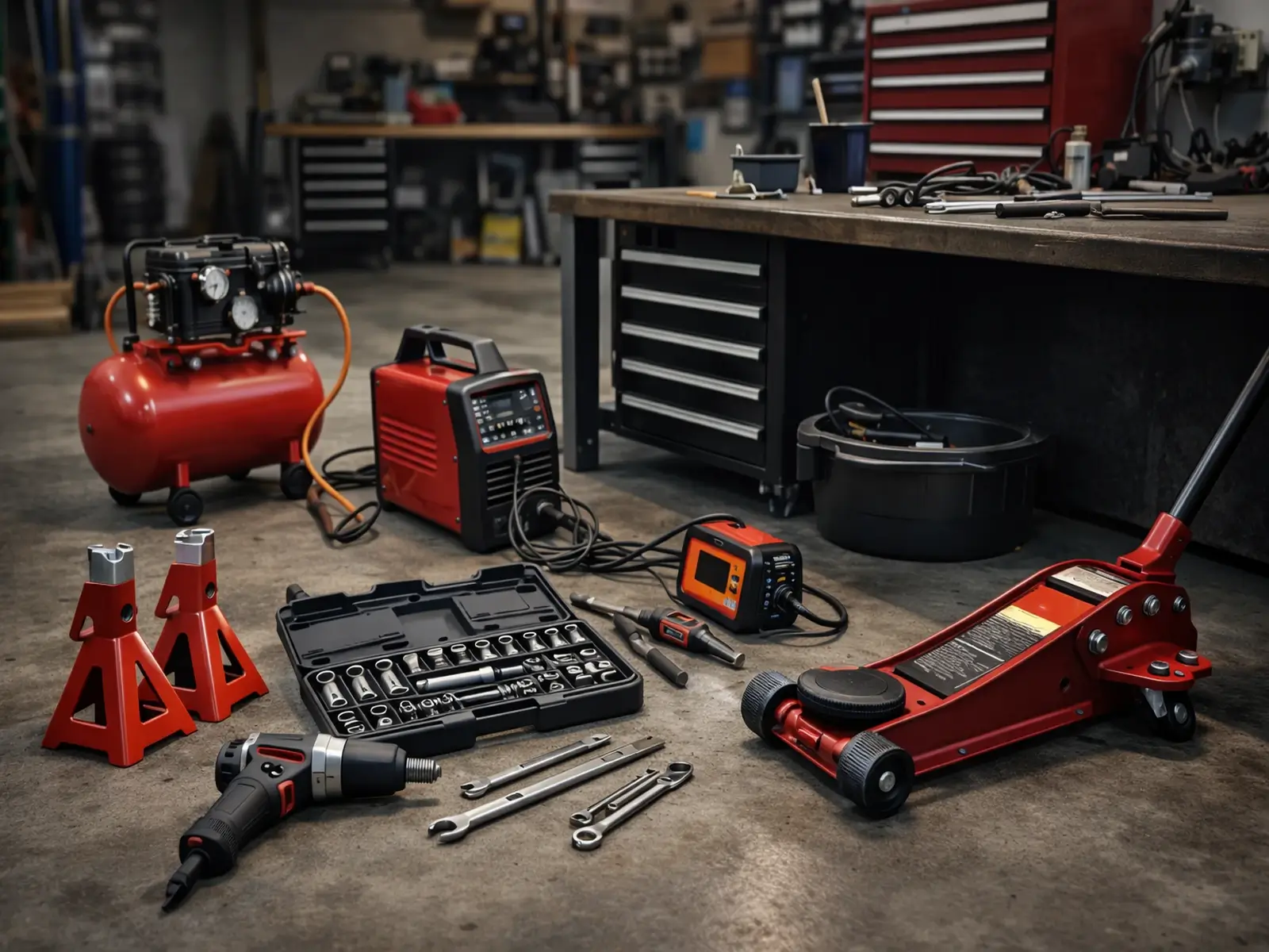 Garage and Mechanical